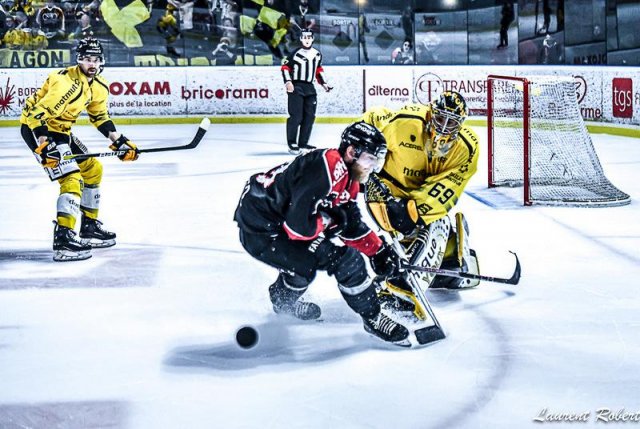 Photo hockey match Bordeaux - Rouen le 10/04/2024