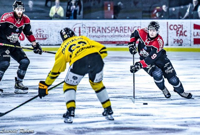 Photo hockey match Bordeaux - Rouen le 10/04/2024