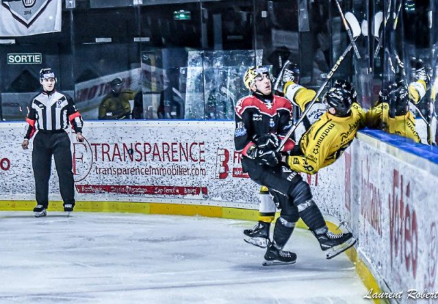 Photo hockey match Bordeaux - Rouen le 10/04/2024