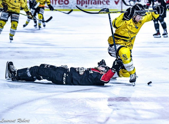 Photo hockey match Bordeaux - Rouen le 10/04/2024