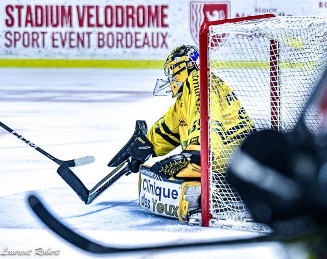 Photo hockey match Bordeaux - Rouen le 10/04/2024