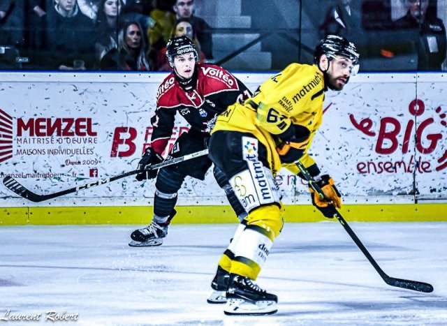 Photo hockey match Bordeaux - Rouen le 10/04/2024