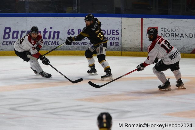Photo hockey match Rouen - Bordeaux le 13/04/2024