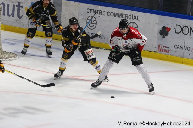 Photo hockey match Rouen - Bordeaux le 13/04/2024