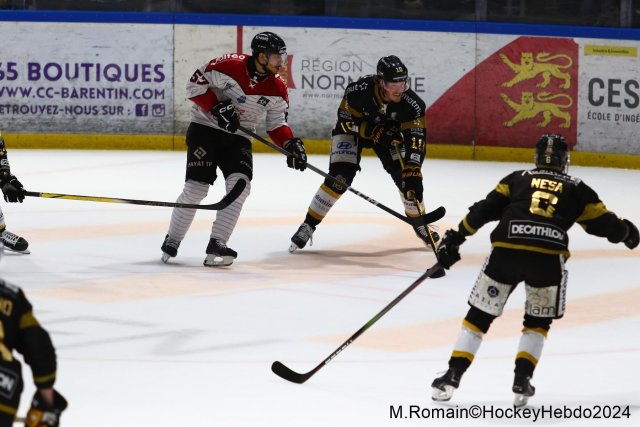 Photo hockey match Rouen - Bordeaux le 13/04/2024