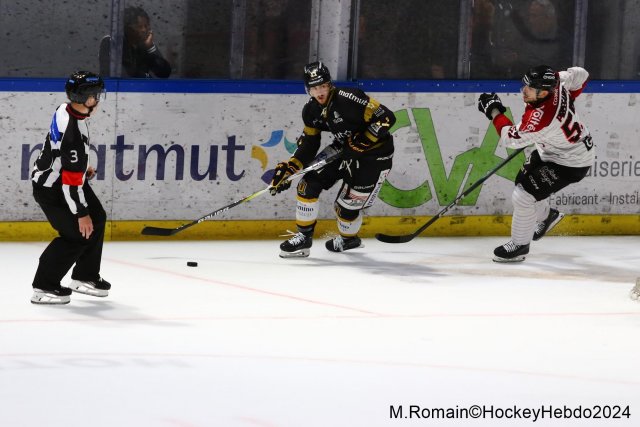 Photo hockey match Rouen - Bordeaux le 13/04/2024