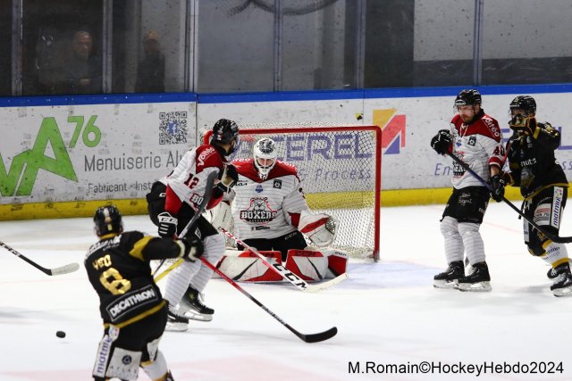 Photo hockey match Rouen - Bordeaux le 13/04/2024