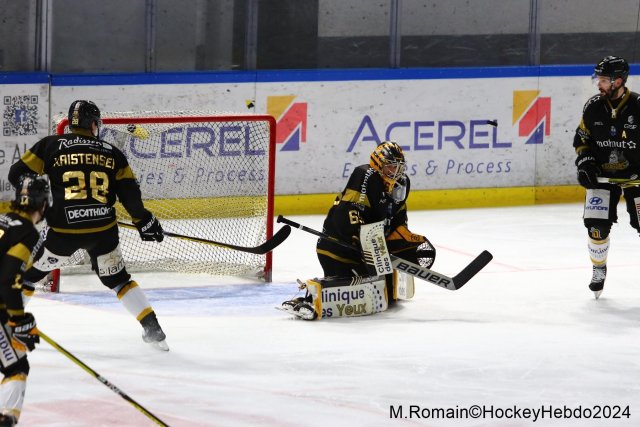 Photo hockey match Rouen - Bordeaux le 13/04/2024