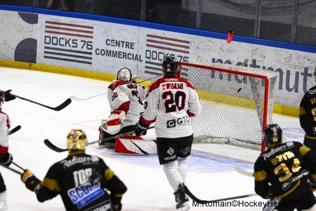 Photo hockey match Rouen - Bordeaux le 13/04/2024
