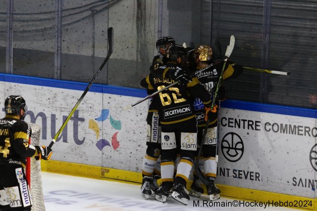 Photo hockey match Rouen - Bordeaux le 13/04/2024