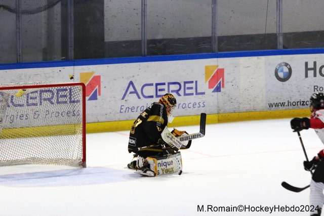 Photo hockey match Rouen - Bordeaux le 13/04/2024