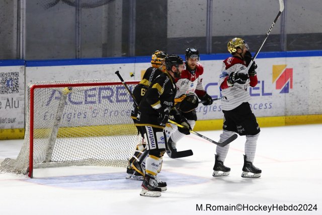 Photo hockey match Rouen - Bordeaux le 13/04/2024