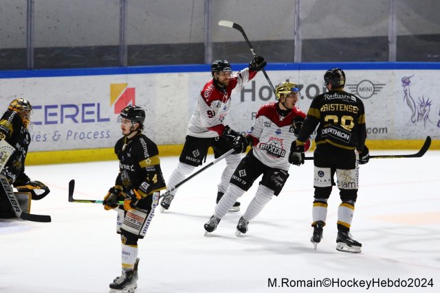 Photo hockey match Rouen - Bordeaux le 13/04/2024