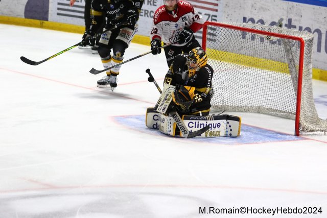 Photo hockey match Rouen - Bordeaux le 13/04/2024