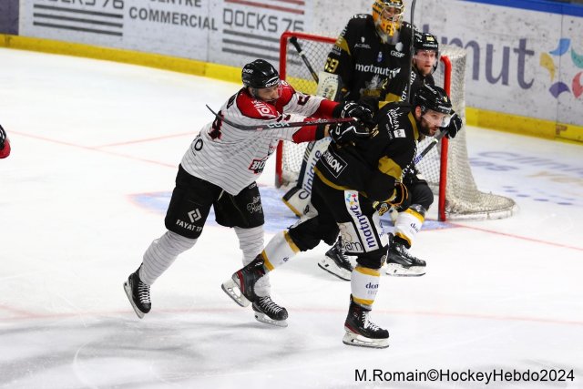 Photo hockey match Rouen - Bordeaux le 13/04/2024