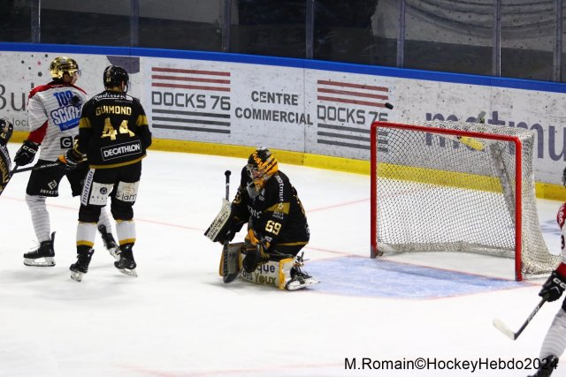 Photo hockey match Rouen - Bordeaux le 13/04/2024
