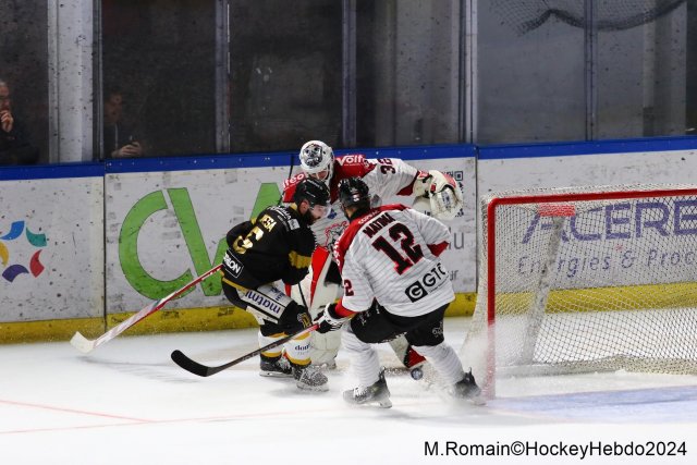 Photo hockey match Rouen - Bordeaux le 13/04/2024