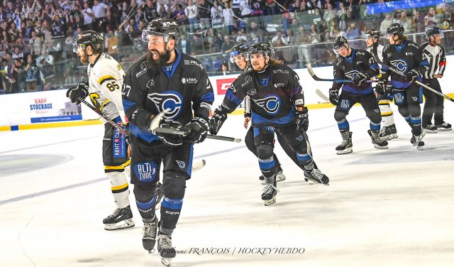 Photo hockey match Nantes - Chambéry le 13/04/2024
