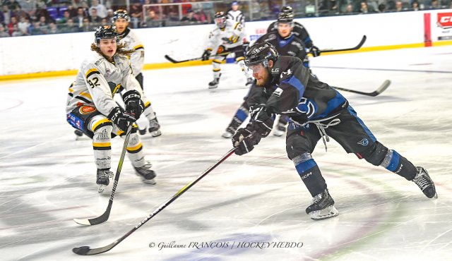 Photo hockey match Nantes - Chambéry le 13/04/2024