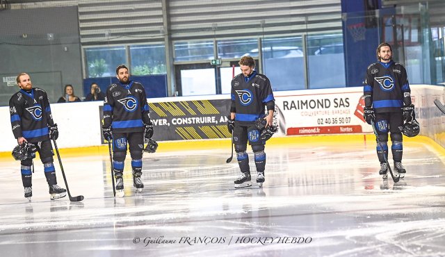 Photo hockey match Nantes - Chambéry le 14/04/2024