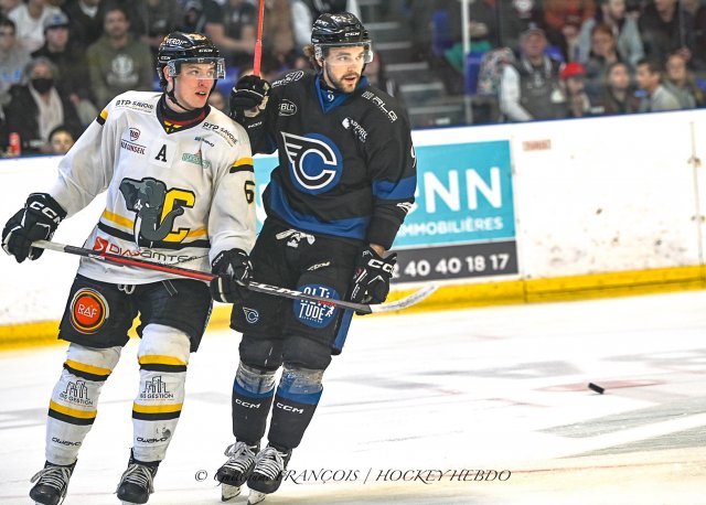 Photo hockey match Nantes - Chambéry le 14/04/2024