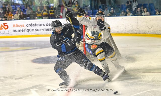 Photo hockey match Nantes - Chambéry le 14/04/2024