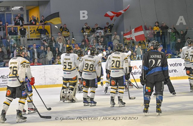Photo hockey match Nantes - Chambéry le 14/04/2024