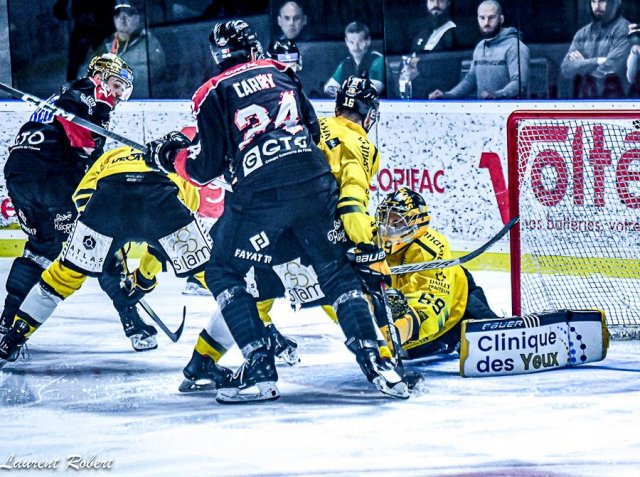 Photo hockey match Bordeaux - Rouen le 15/04/2024