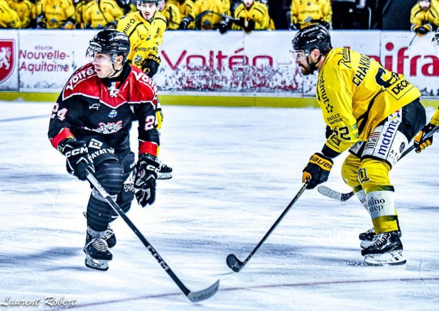 Photo hockey match Bordeaux - Rouen le 15/04/2024