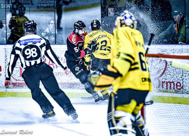 Photo hockey match Bordeaux - Rouen le 15/04/2024