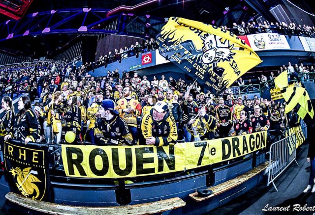 Photo hockey match Bordeaux - Rouen le 15/04/2024