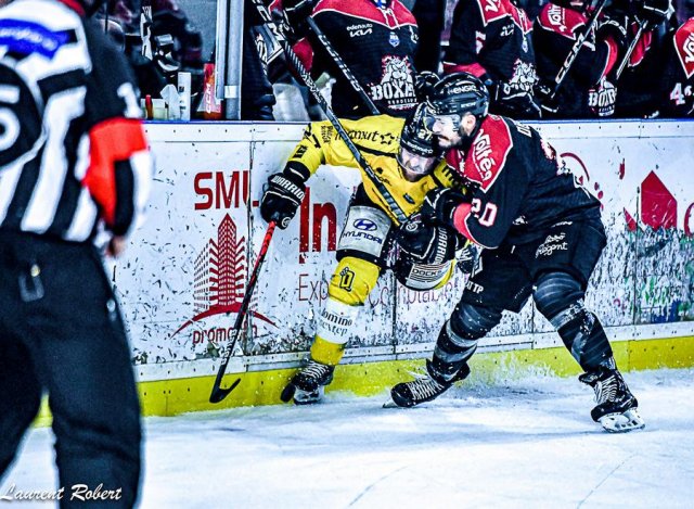 Photo hockey match Bordeaux - Rouen le 15/04/2024