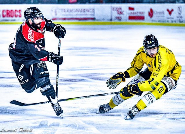 Photo hockey match Bordeaux - Rouen le 15/04/2024