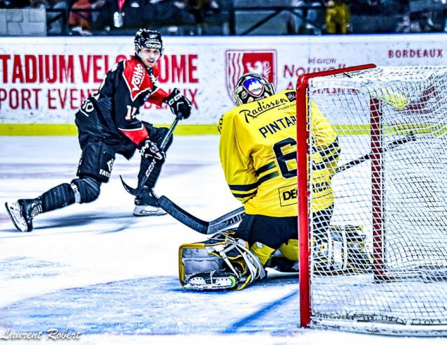 Photo hockey match Bordeaux - Rouen le 15/04/2024
