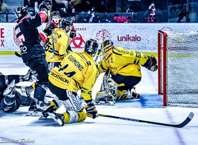 Photo hockey match Bordeaux - Rouen le 15/04/2024