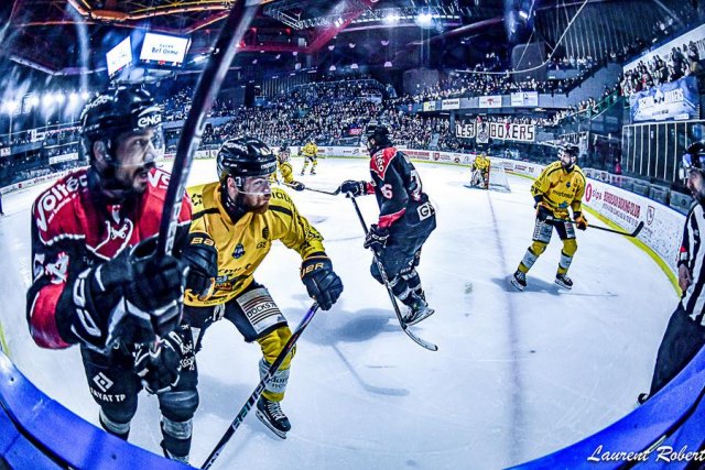 Photo hockey match Bordeaux - Rouen le 15/04/2024
