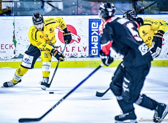 Photo hockey match Bordeaux - Rouen le 15/04/2024
