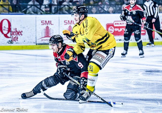 Photo hockey match Bordeaux - Rouen le 15/04/2024