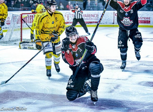 Photo hockey match Bordeaux - Rouen le 15/04/2024