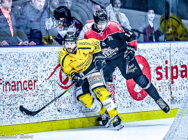 Photo hockey match Bordeaux - Rouen le 15/04/2024