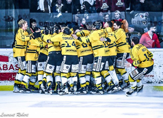 Photo hockey match Bordeaux - Rouen le 15/04/2024