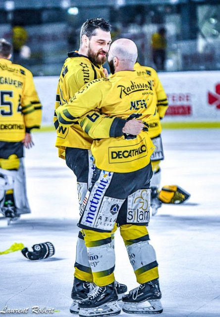 Photo hockey match Bordeaux - Rouen le 15/04/2024