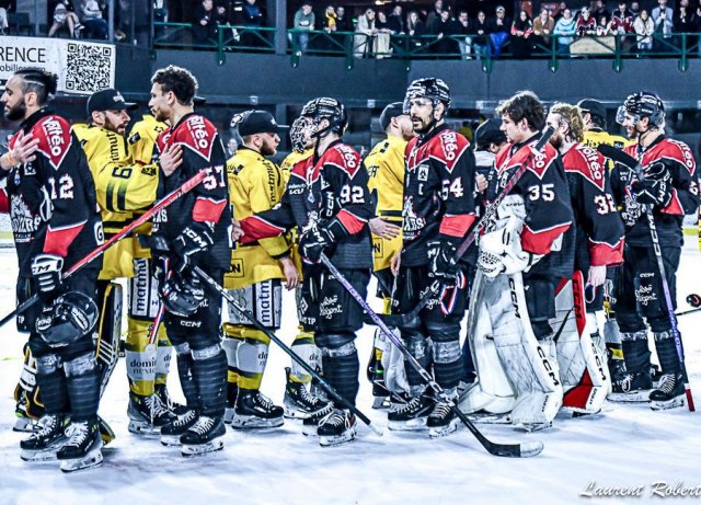 Photo hockey match Bordeaux - Rouen le 15/04/2024
