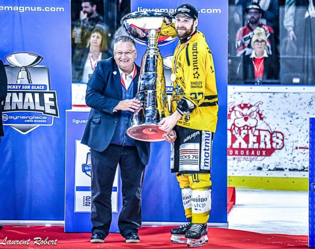 Photo hockey match Bordeaux - Rouen le 15/04/2024