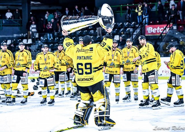 Photo hockey match Bordeaux - Rouen le 15/04/2024