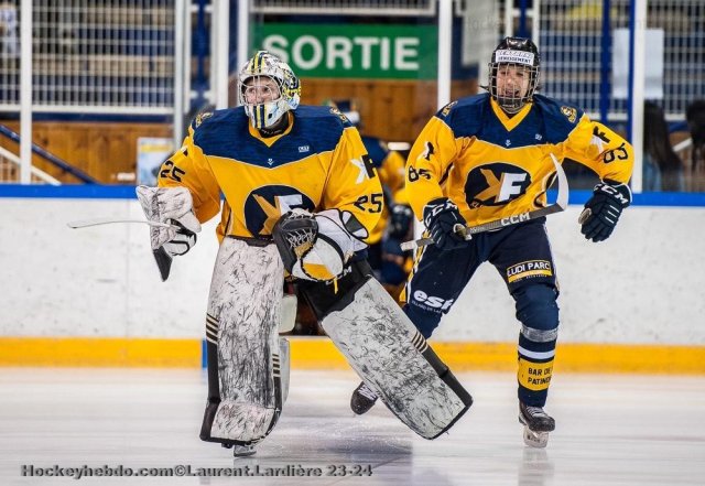 Photo hockey match Villard-de-Lans - Courchevel-Méribel-Pralognan le 20/04/2024