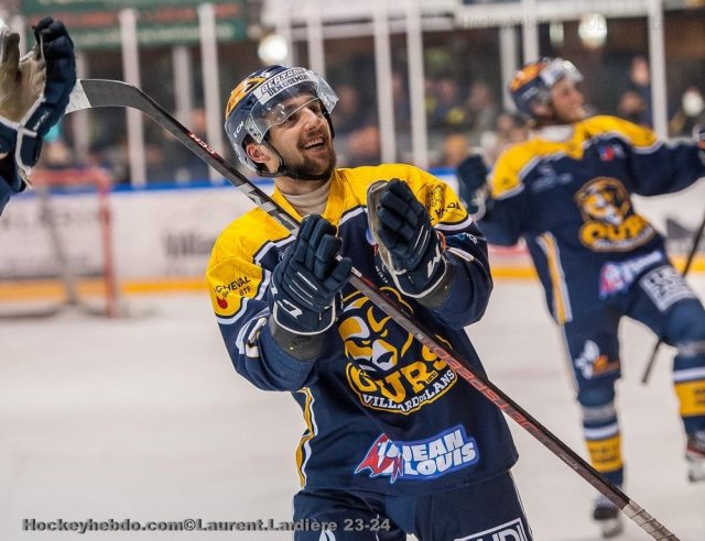 Photo hockey match Villard-de-Lans - Courchevel-Méribel-Pralognan le 20/04/2024