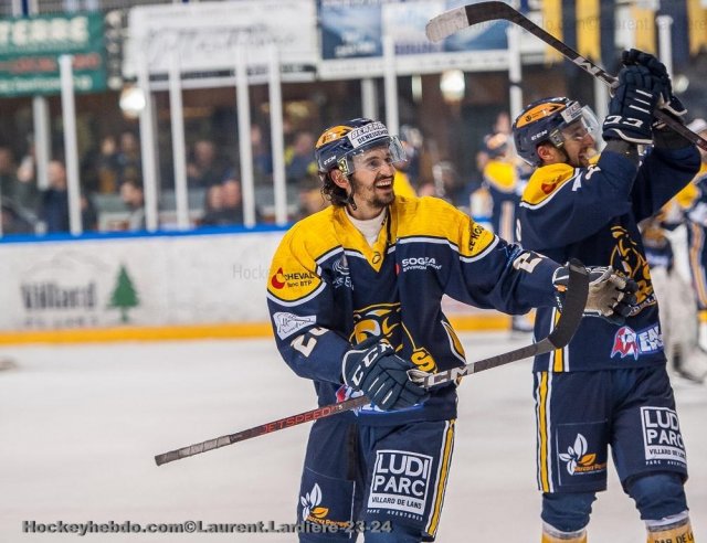 Photo hockey match Villard-de-Lans - Courchevel-Méribel-Pralognan le 20/04/2024