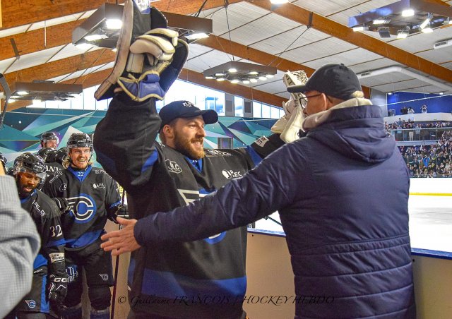 Photo hockey match Nantes - Chambéry le 21/04/2024