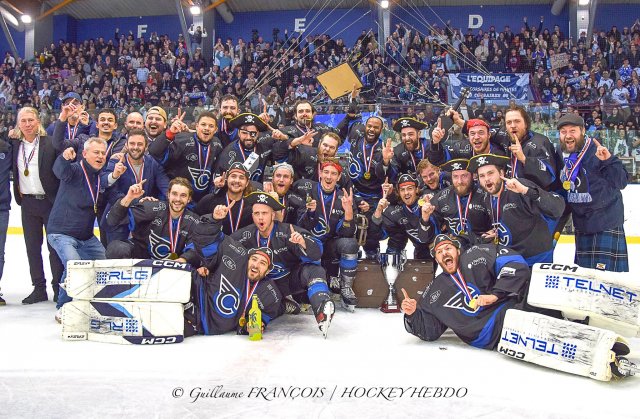 Photo hockey match Nantes - Chambéry le 21/04/2024